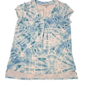 Cupio Signature Womens Top Multi-Color Size Medium Viscose Blend Stretch